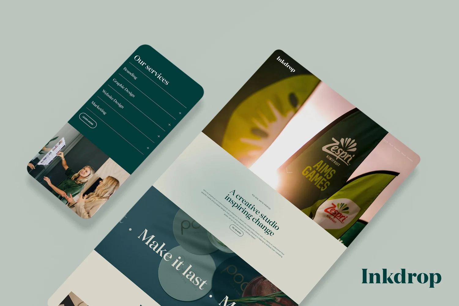 Inkdrop - Full Service Graphic Design Studio